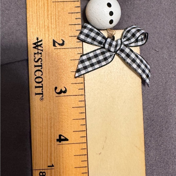 New Christmas 18” Ivory Knit Stockings Set Of 4 Customizable Snowman Tags - Picture 7 of 7